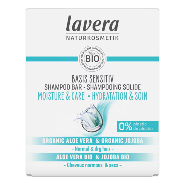 「ラヴェーラ Lavera シャンプーバー センシティブ & ケア (敏感頭皮用) 50g」は、敏感な頭皮を優しく洗い上げる固形タイプのシャンプーです。頭皮や髪に負担をかけない弱酸性。髪の表面