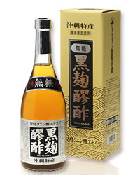 黒麹醪酢(もろみ酢) 無糖 720ml - ヘリオス酒造