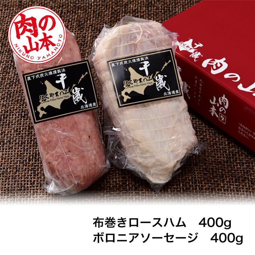 とっておきし新春福袋 千歳にくやまハムギフトセット NYH-03 7種類 1.01Kg 肉の山本